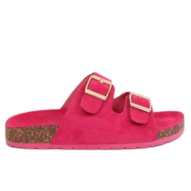 Zapatillas mujer fucsia 6105 Fucsia rojo