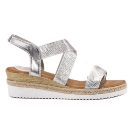 Bello Star Alpargatas Sandalias sin cordones gris