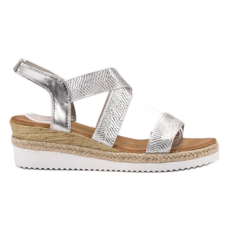 Bello Star Alpargatas Sandalias sin cordones gris