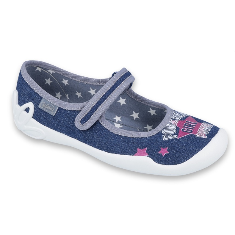 Calzado infantil befado 114Y369 azul marino azul gris multicolor