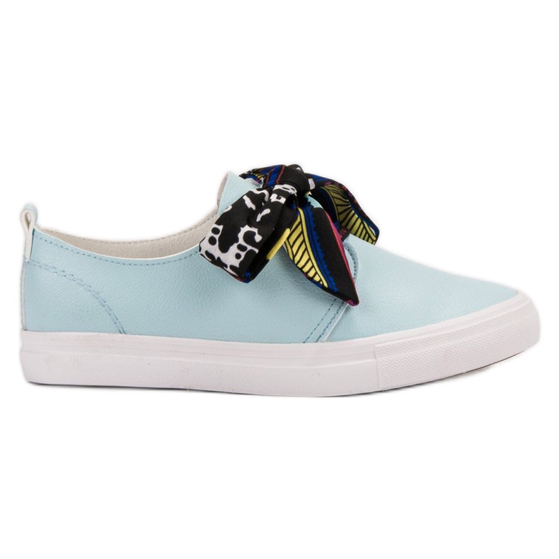Seastar Zapatillas con estilo atadas con una cinta azul