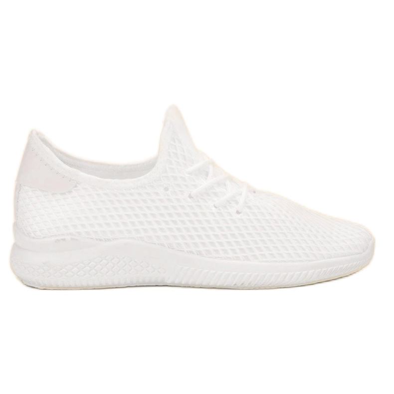 SHELOVET Zapatos deportivos con malla blanco