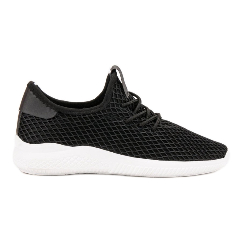 SHELOVET Zapatos deportivos con malla negro