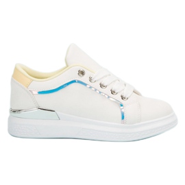 SHELOVET Zapatillas blancas blanco