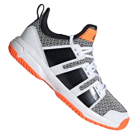 Zapatillas de balonmano Adidas Stabil Jr F33830 multicolor gris