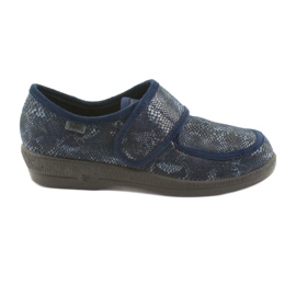 Zapatos de mujer befado pu 984D015 azul marino