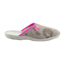 Zapatillas befado 235d162 gris rosa