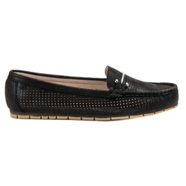 Kylie Mocasines negros