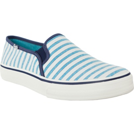 Keds Doble Decker Cabana Stripe 670 blanco azul Keds Doble Decker Cabana Stripe 670 blanco azul