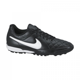 Botas de fútbol Nike Tiempo Rio Ii Tf 631289-010 negro negro