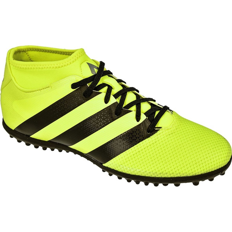 Botas de fútbol adidas Ace 16.3 Primemesh Tf M AQ3429 multicolor amarillo