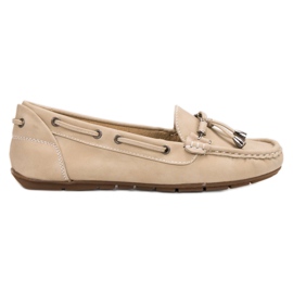 SHELOVET Mocasines beige