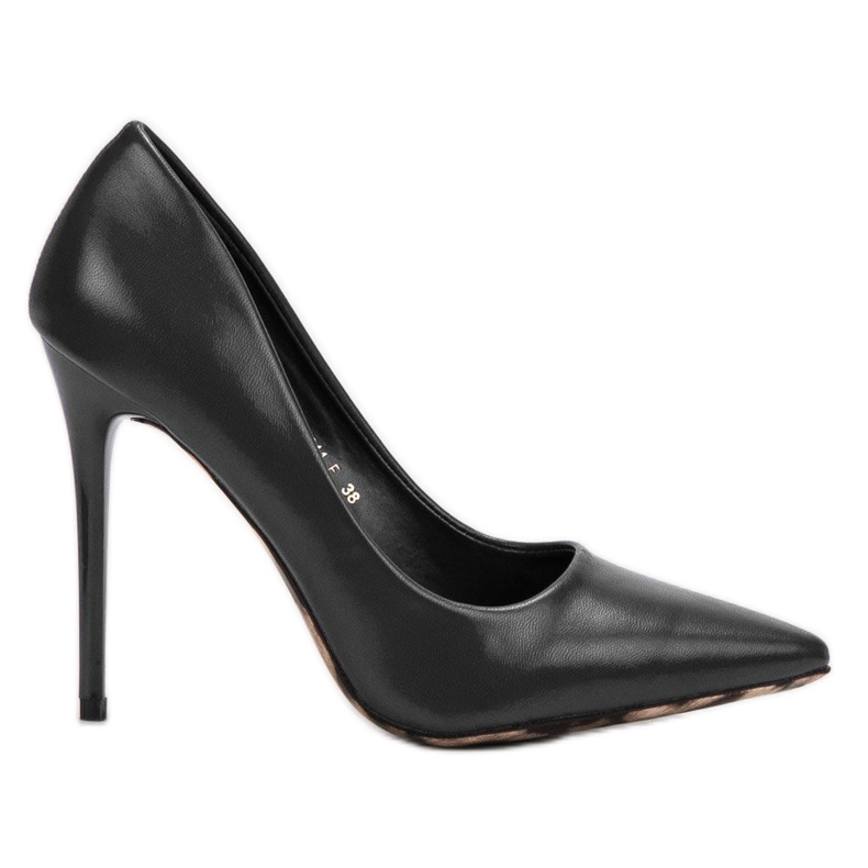 SHELOVET Tacones altos sexy negro