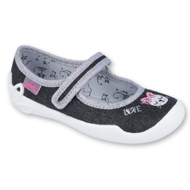 Calzado infantil befado 114X353 negro gris