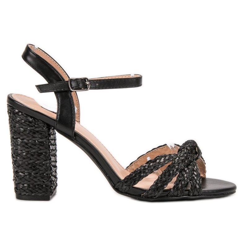 Sandalias VICES trenzadas negro