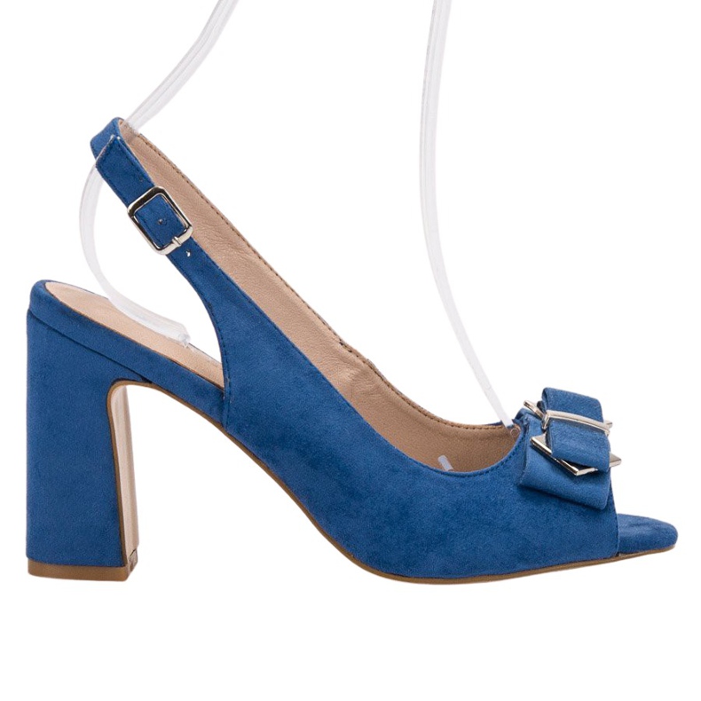 SHELOVET Sandalias en una barra azul SHELOVET Sandalias en una barra azul