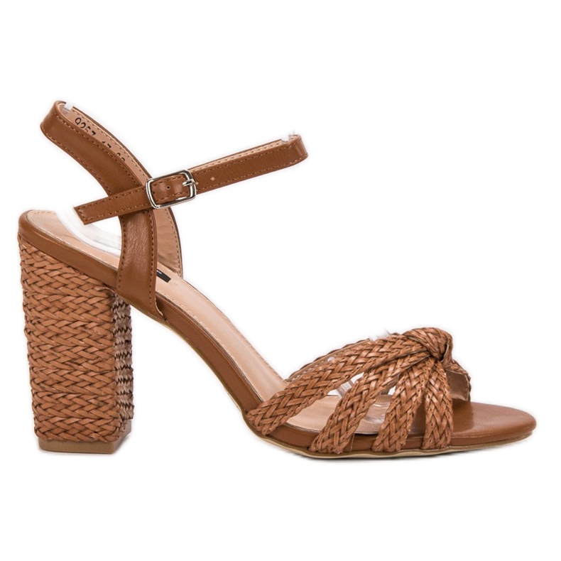 Sandalias VICES trenzadas marrón Sandalias VICES trenzadas marrón