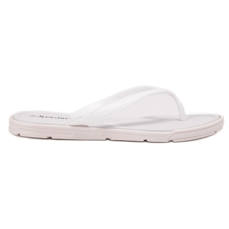Seastar Chanclas de goma blanco