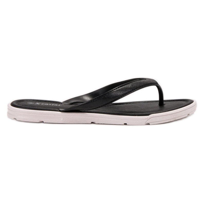 Seastar Chanclas de goma negro
