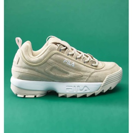 Fila Disruptor S Low Wmn Feather Grey marrón