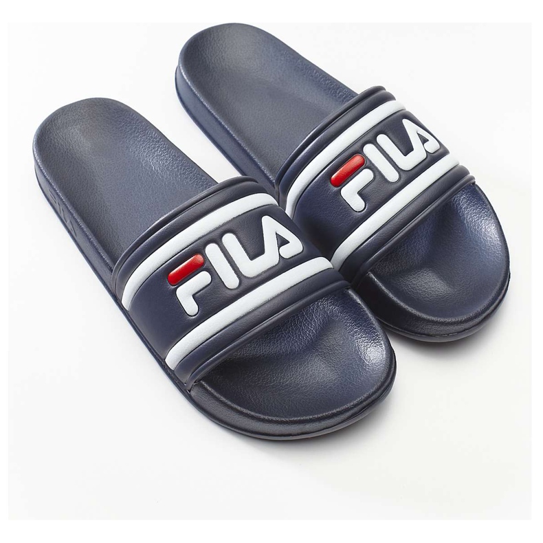 Fila Morro Bay Slipper 29Y Vestido Azul blanco azul marino