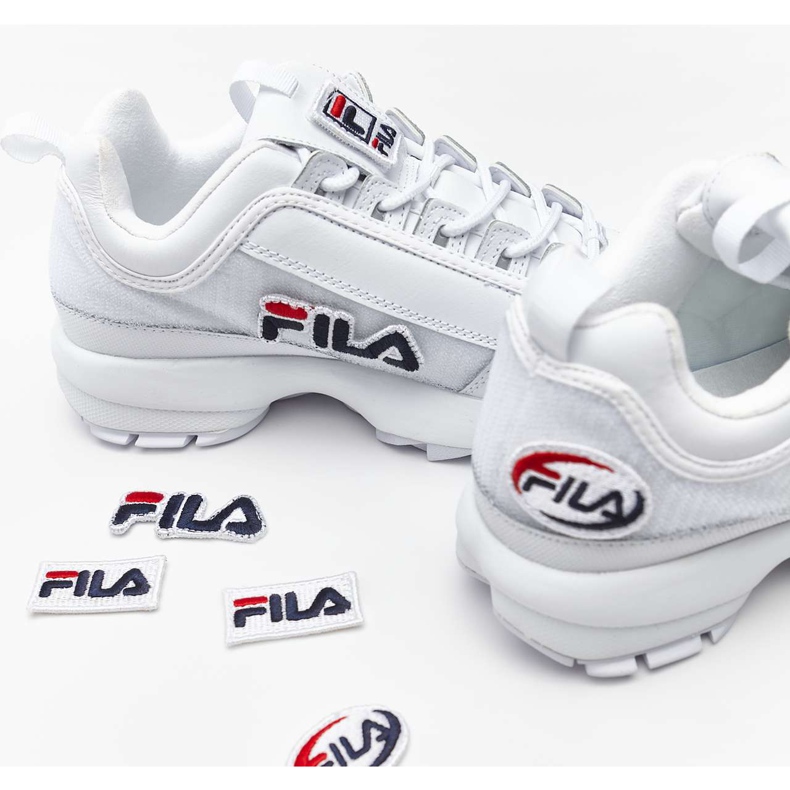 Fila Disruptor Ii Parches Wmn 100 Blanco