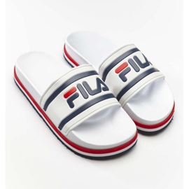 Fila Morro Bay Zeppa Wmn 02P raya blanca blanco azul marino