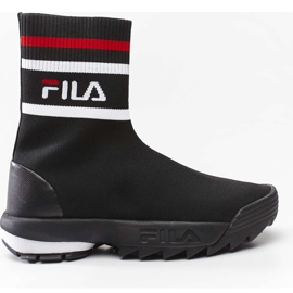 Fila Disruptor Logo Sockboot Wmn 12V Negro Negro