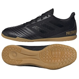 Zapatos de interior adidas Predator 19.4 En Sala M F35633 negro negro