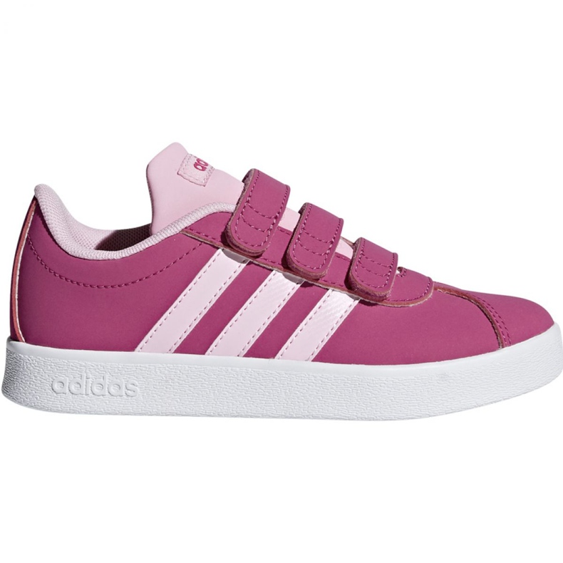 Adidas Vl Court 2.0 Cmf C zapatillas rosas Jr F36394 rosado