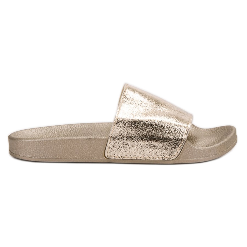Small Swan Pantuflas de mujer casual dorado