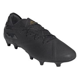 Botas de fútbol adidas Nemeziz 19.1 Fg M F34409 negro negro