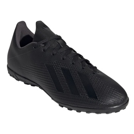 Botas de fútbol adidas X 19.4 Tf M F35343 negro negro Botas de fútbol adidas X 19.4 Tf M F35343 negro negro
