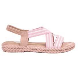 Seastar Sandalias de mujer cómodas rosa