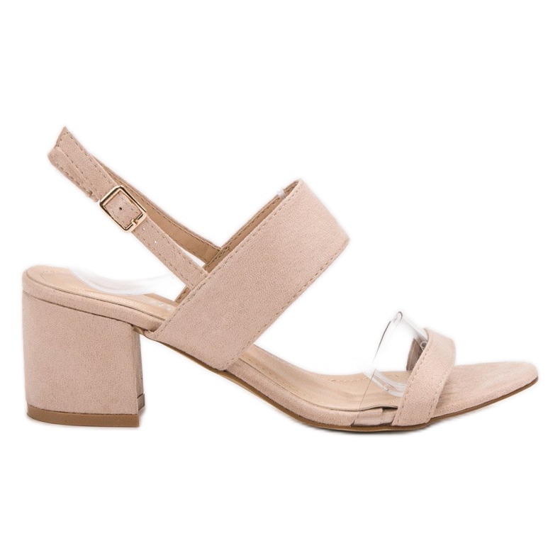Bestelle Sandalias de gamuza con estilo marrón