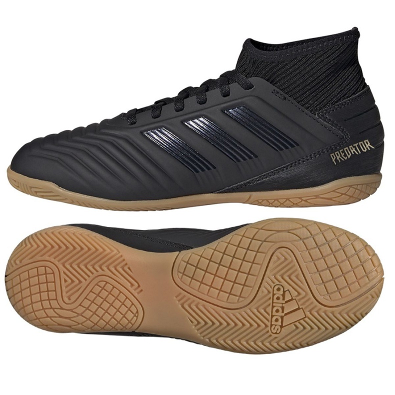 Zapatos de interior adidas Predator 19.3 In Jr G25805 negro negro