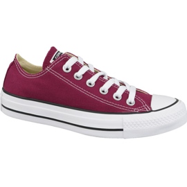Converse Chuck Taylor All Star Ox M9691C zapatos burdeos rojo