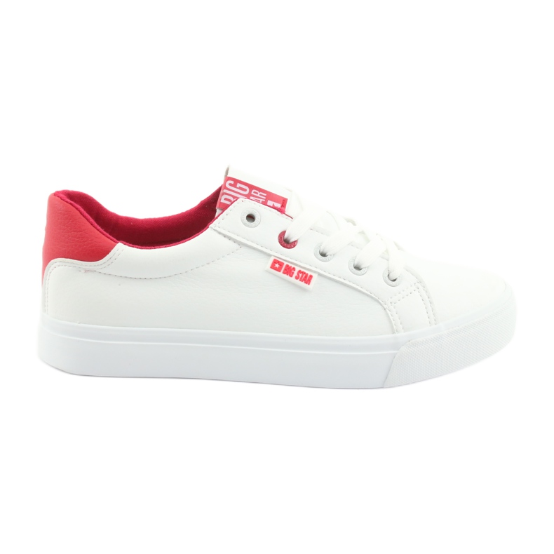 Deportivas blancas BIG STAR 274311 blanco rojo