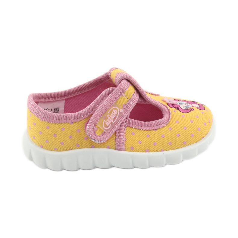 Calzado infantil befado 535P001 rosado amarillo