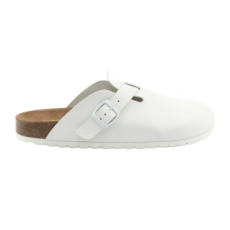 Zapatillas de hombre médico BIOX Berney blanco