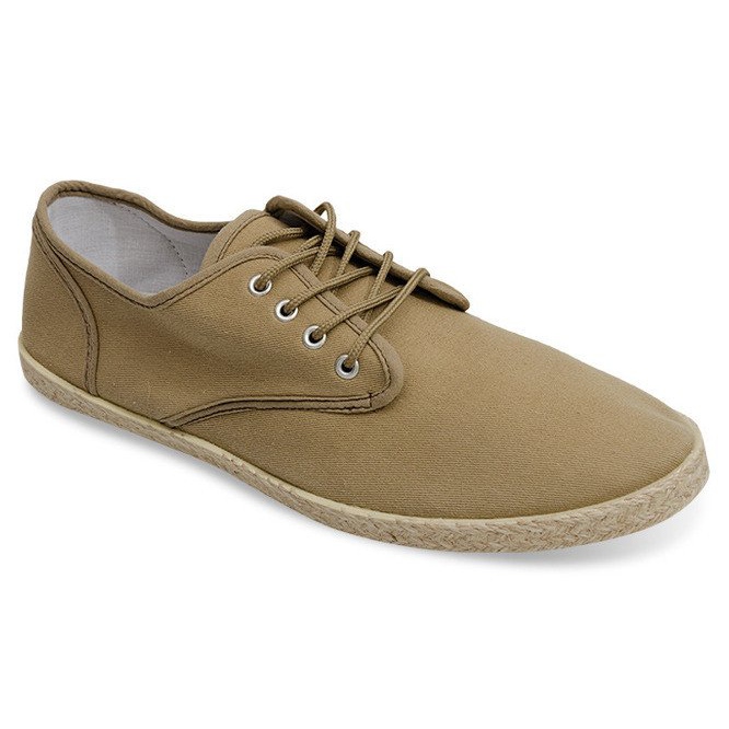 Deportivas Alpargatas Paja 8740 Suela camel marrón