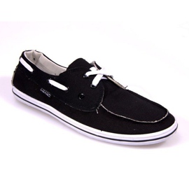 Mocasines azul marino 417 Negro