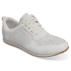 Zapatillas Deportivas Con Cordones 3575 Blanco