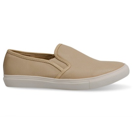 Zapatillas Slip On 2207 Beige