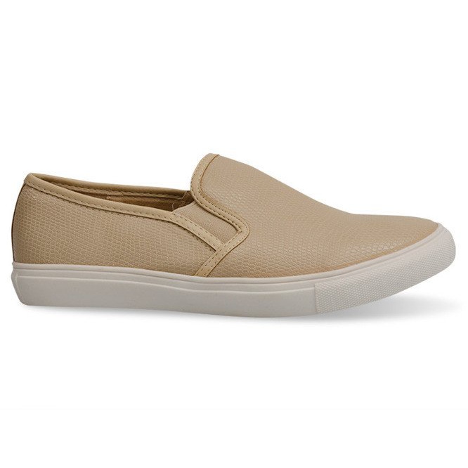 Zapatillas Slip On 2207 Beige