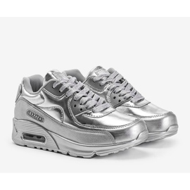 Zapatillas deportivas B733 Silver gris