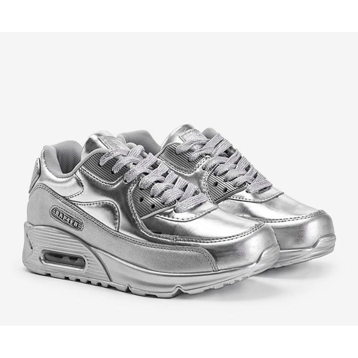 Zapatillas deportivas B733 Silver gris