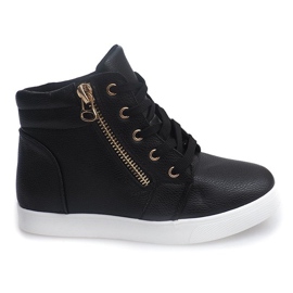 Botas Cuña Deportivas 883 Negro