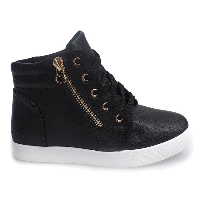Botas Cuña Deportivas 883 Negro