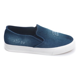 Vaqueros sin cordones K-89 Azul Marino